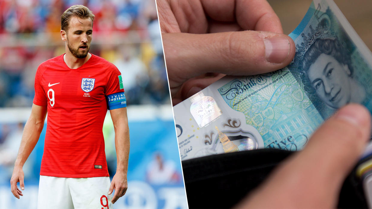 You could get your hands on a rare Harry Kane £5 note.