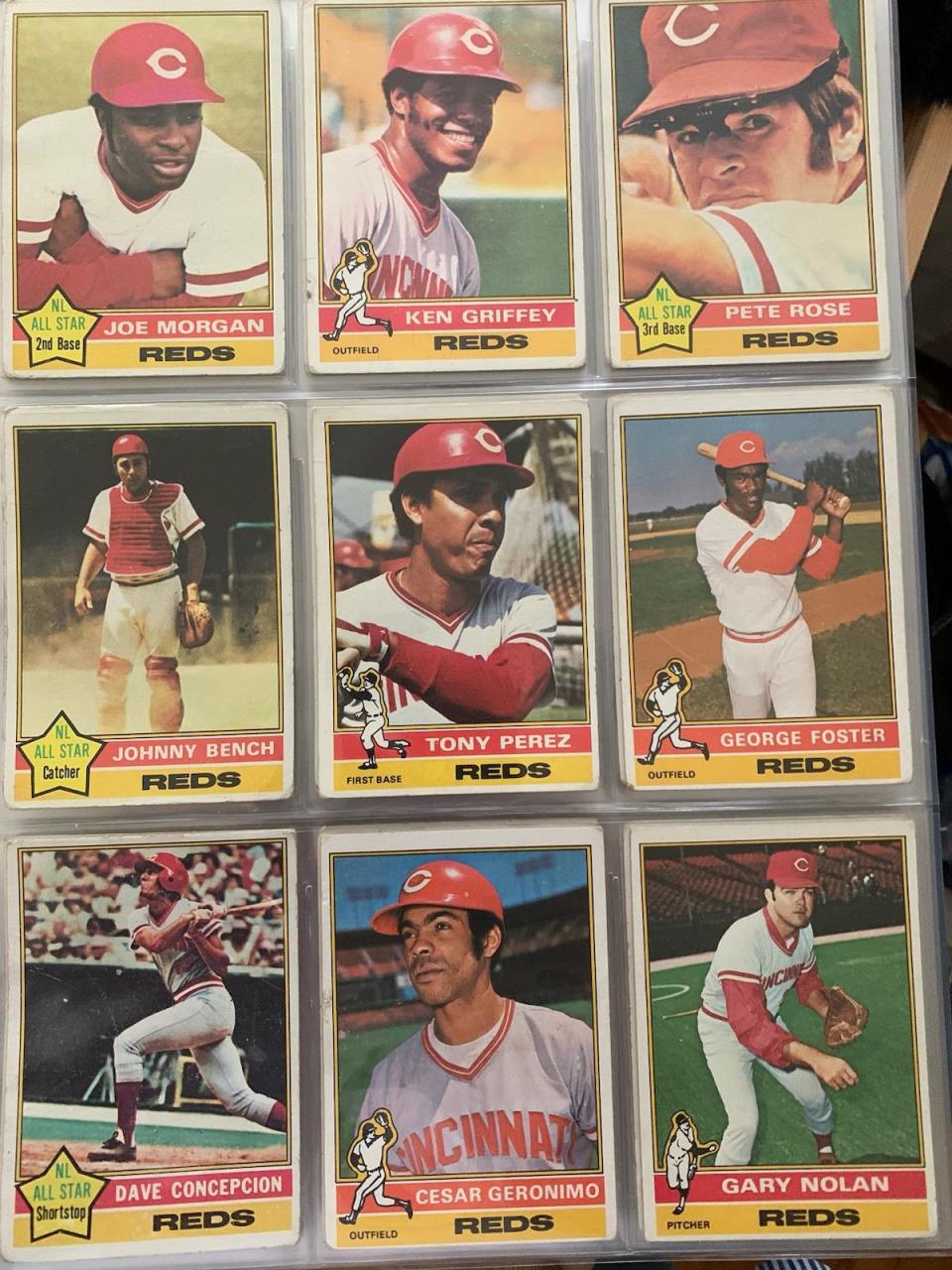 Johnny Bench, Dave Concepcion, Joe Morgan and Pete Rose were all All-Stars in 1975.