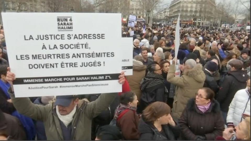 Manifestations à Paris pour réclamer 