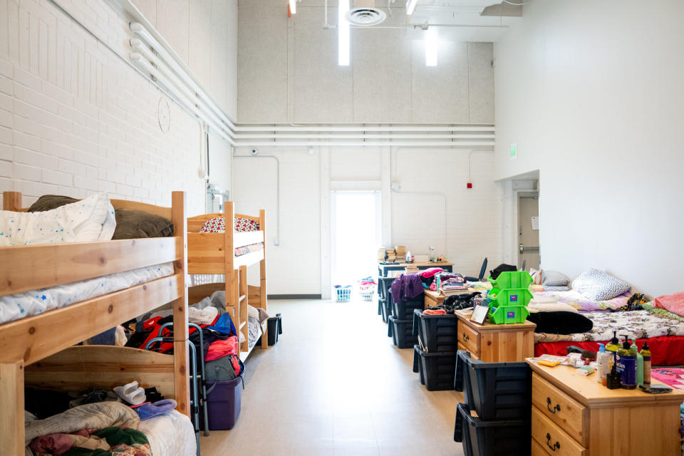  The women’s dormitory at Switchpoint Tooele Community Resource Center in Tooele is pictured on Friday, May 24, 2024. (Photo by Spenser Heaps for Utah News Dispatch)