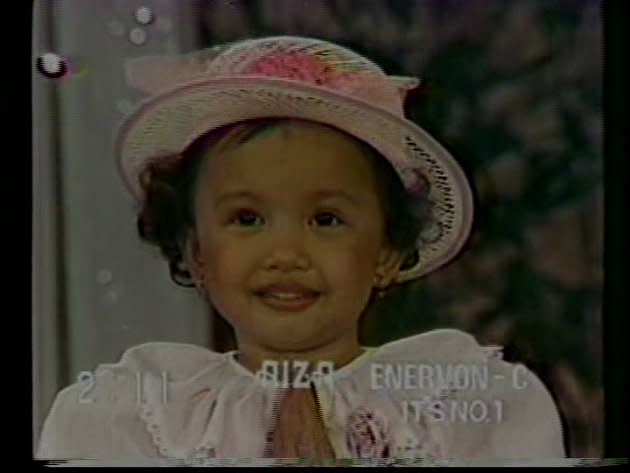 The many faces of little Aiza (Screen grab from Eat Bulaga video, used with permission)