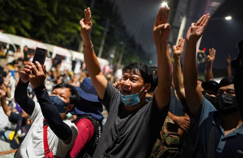 Pro-democracy rally in Bangkok