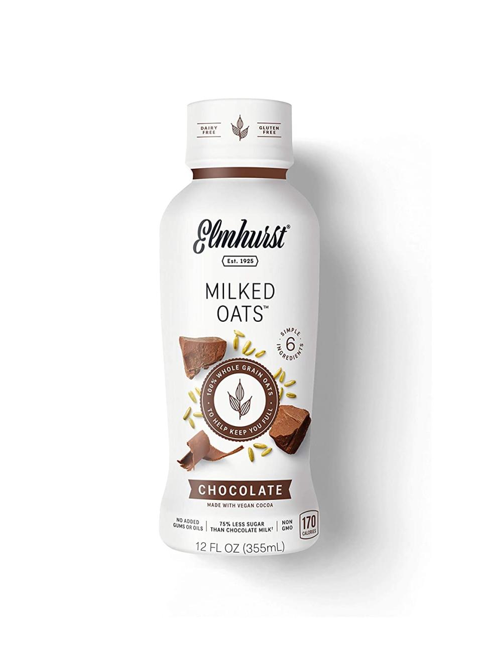 Elmhurst Milked Chocolate Oats Single Serve