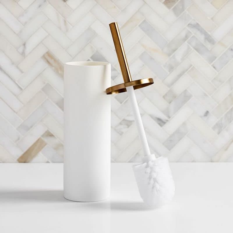 A Discreet (and Stylish!) Toilet Brush