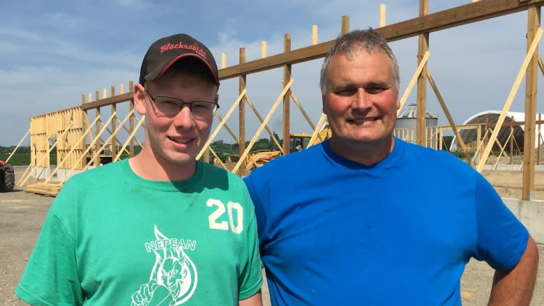 Well-known dairy farmer rebuilds after losing barns, cattle to fire