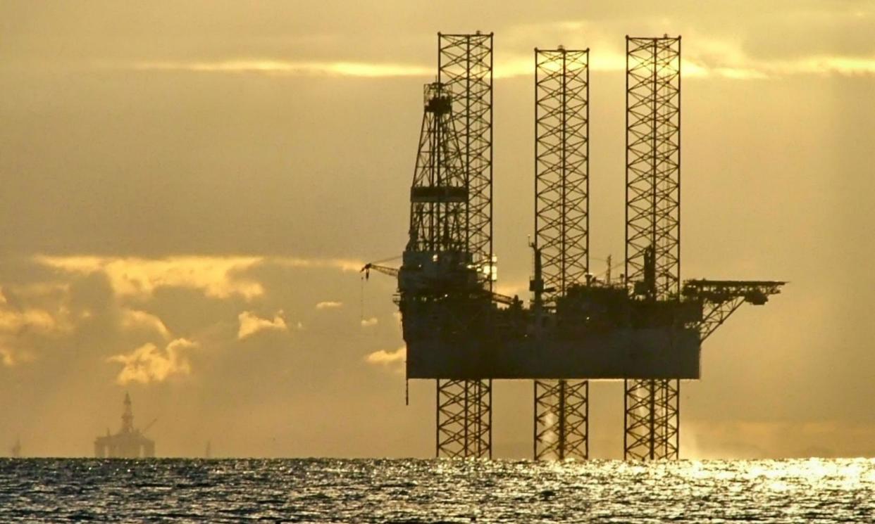 <span>The Labour government said it would raise taxes on North Sea producers to fund the transition to green electricity generation.</span><span>Photograph: Calum Davidson/Getty</span>