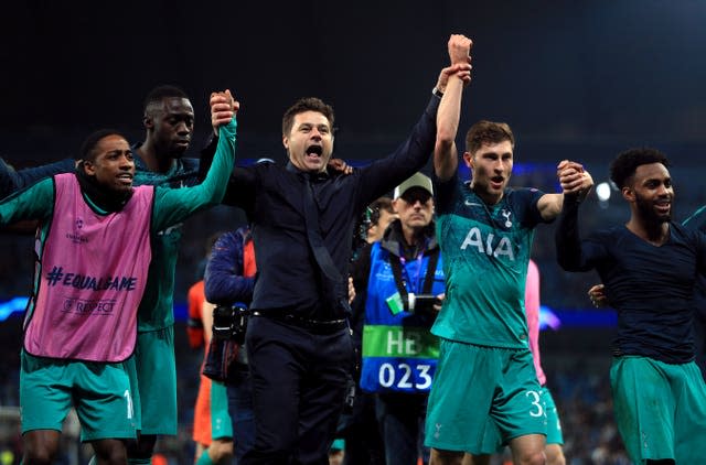 Pochettino's Spurs dramatically beat City in 2019