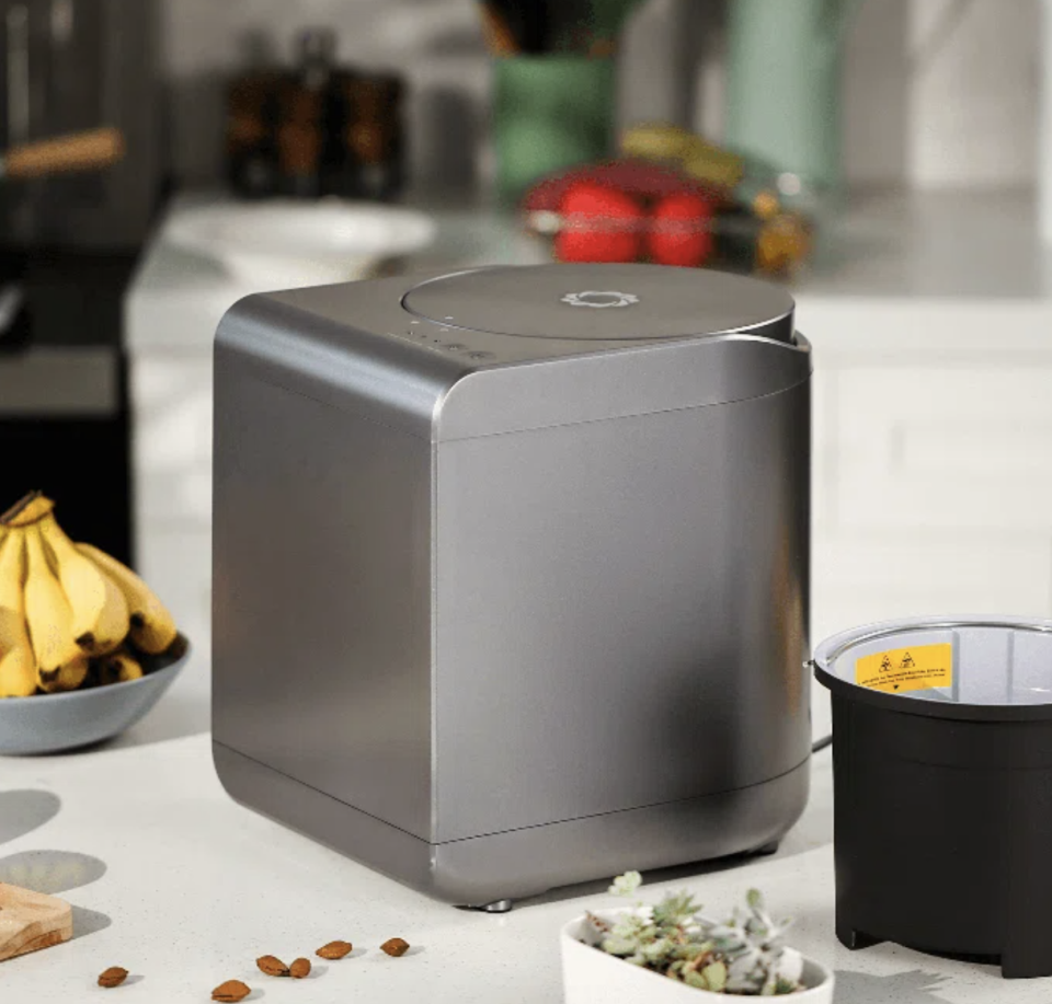 <p><a href="https://go.redirectingat.com?id=74968X1596630&url=https%3A%2F%2Fwww.wayfair.com%2F--%2Fpdp%2Fairthereal--airthereal-electric-kitchen-composter-2.5l-capacity-with-sharksden%25c2%25ae-triblade-531kcr500a-l3348-ssic1010.html&sref=https%3A%2F%2Fwww.housebeautiful.com%2Fshopping%2Fhome-gadgets%2Fa60223229%2Fbest-composters-review%2F" rel="nofollow noopener" target="_blank" data-ylk="slk:Shop Now;elm:context_link;itc:0;sec:content-canvas" class="link ">Shop Now</a></p><p>Revive Electric Kitchen Composter</p><p>wayfair.com</p><p>$349.99</p>