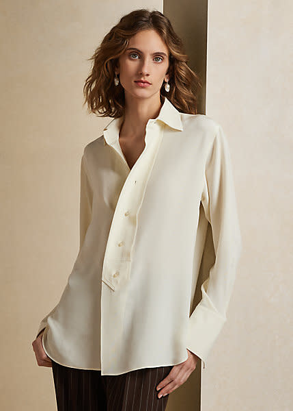 <p><a href="https://go.redirectingat.com?id=74968X1596630&url=https%3A%2F%2Fwww.ralphlauren.com%2Fwomen-clothing-shirts-blouses%2Fmatthews-silk-marocain-shirt%2F649447.html&sref=https%3A%2F%2Fwww.townandcountrymag.com%2Fstyle%2Ffashion-trends%2Fg44725479%2Fthe-weekly-covet-august-11-2023%2F" rel="nofollow noopener" target="_blank" data-ylk="slk:Shop Now;elm:context_link;itc:0;sec:content-canvas" class="link ">Shop Now</a></p><p>Matthews Silk Marocain Shirt</p><p>$1290.00</p><p>ralphlauren.com</p>