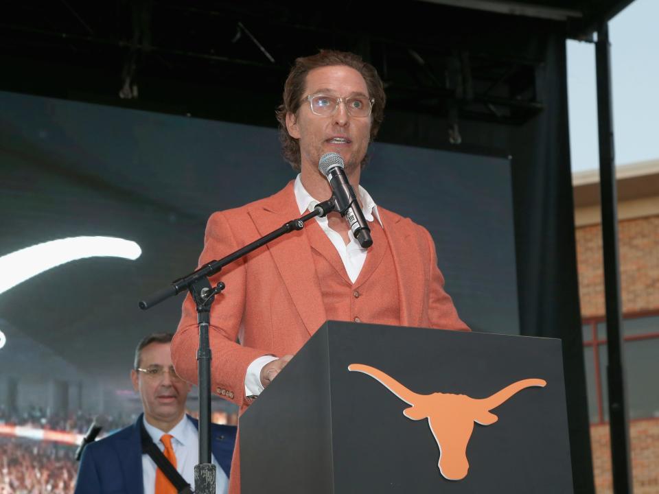 matthew McConaughey university of texas