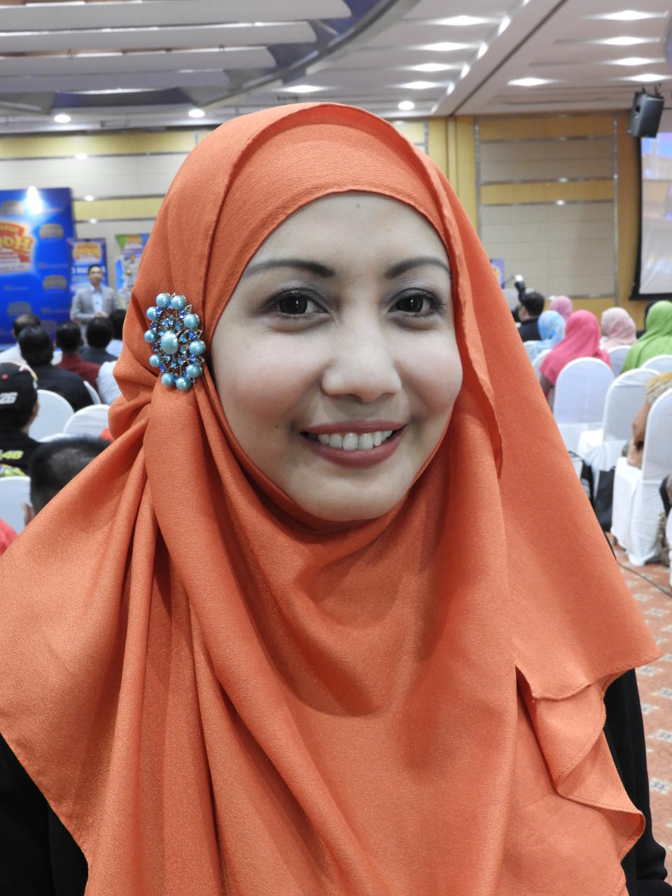 The love camp’s organiser Nor Daayah Abdullah. (Photo: Shahirah Hamid)