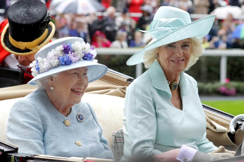 Queen Elizabeth II and Camilla, Duchess of Cornwall/Photo by Chris Jackson/Getty Images