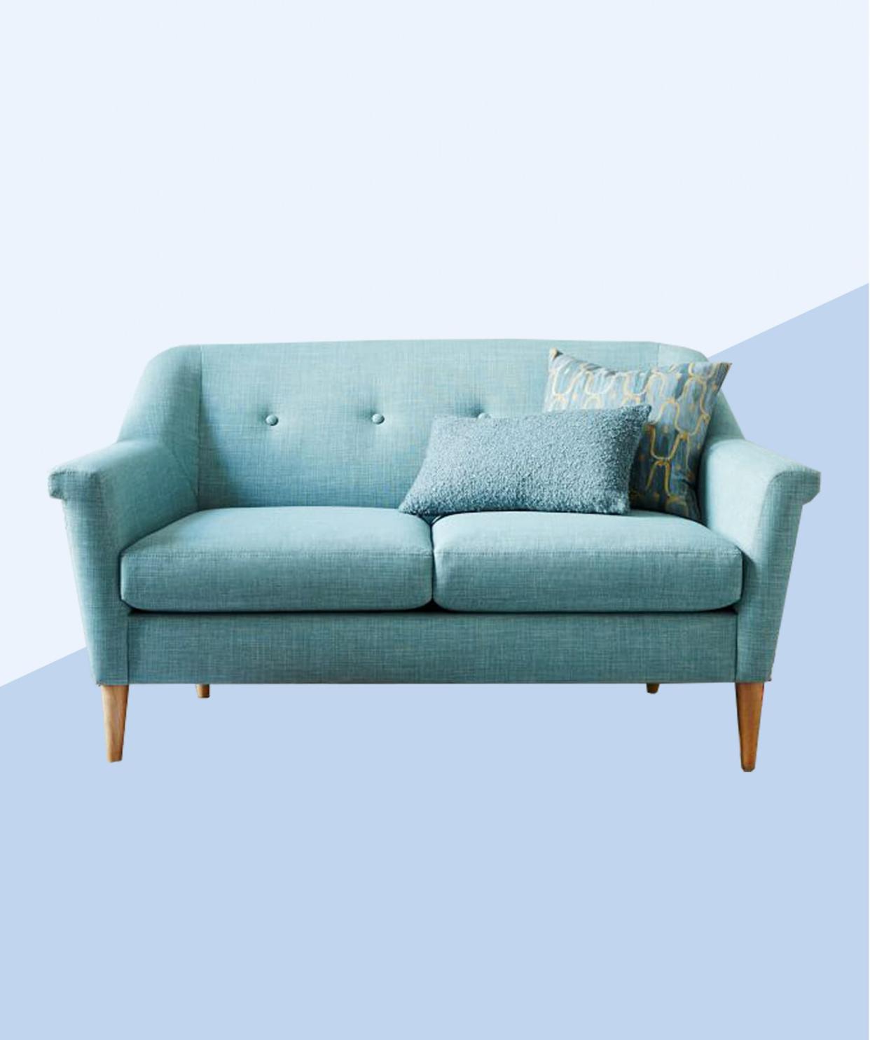 The Ultimate First Apartment Checklist West Elm sofa