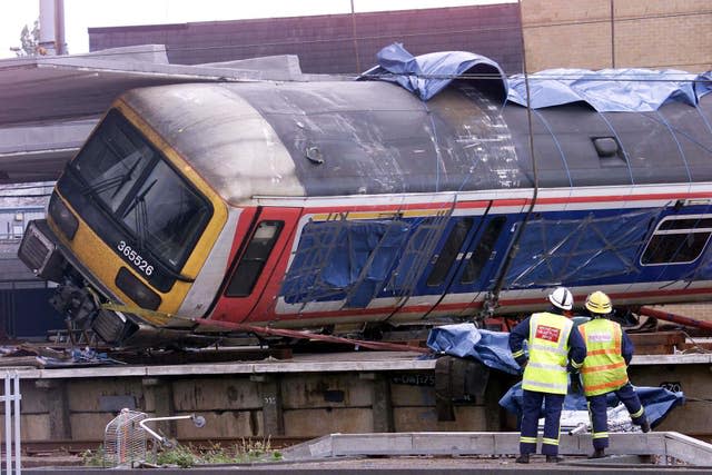 The Potters Bar train crash