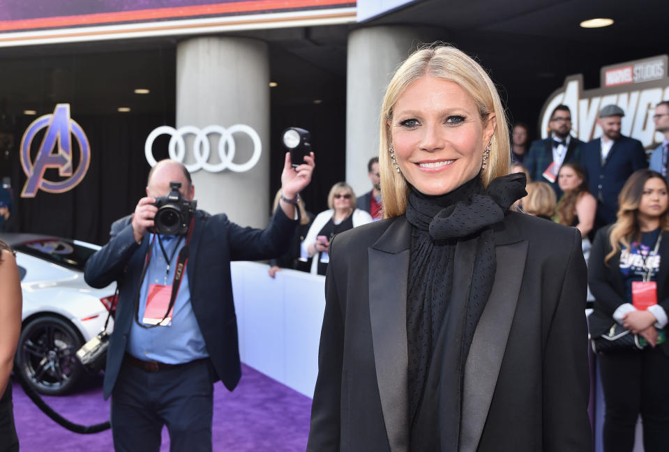 Gwyneth Paltrow attends the "Avengers: Endgame" premiere on April 22 in Hollywood, California. (Photo: Stefanie Keenan/Getty Images for Audi)