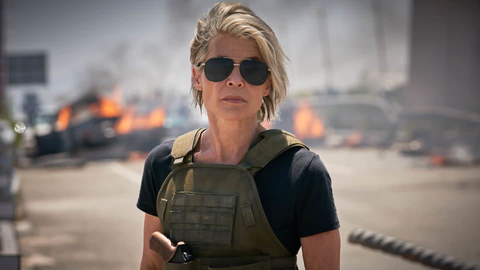 Linda Hamilton in 'Terminator: Dark Fate' - Kerry Brown/Paramount Pictures