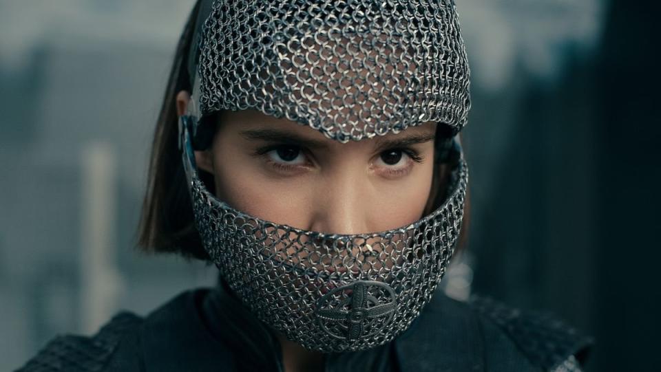 Warrior Nun - Ava in a helmet, Warrior Nun has been saved after Netflix cancellation