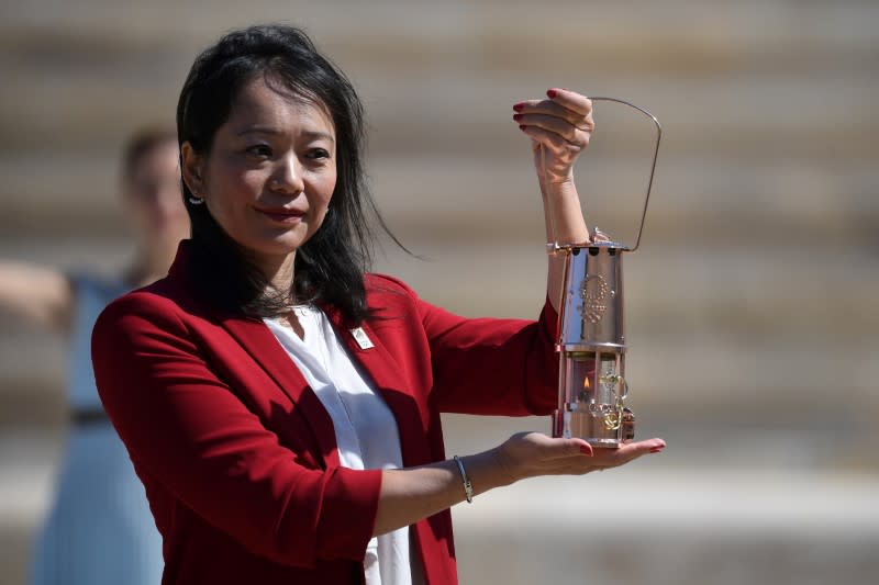 Olympics - Olympic Flame Handover Ceremony