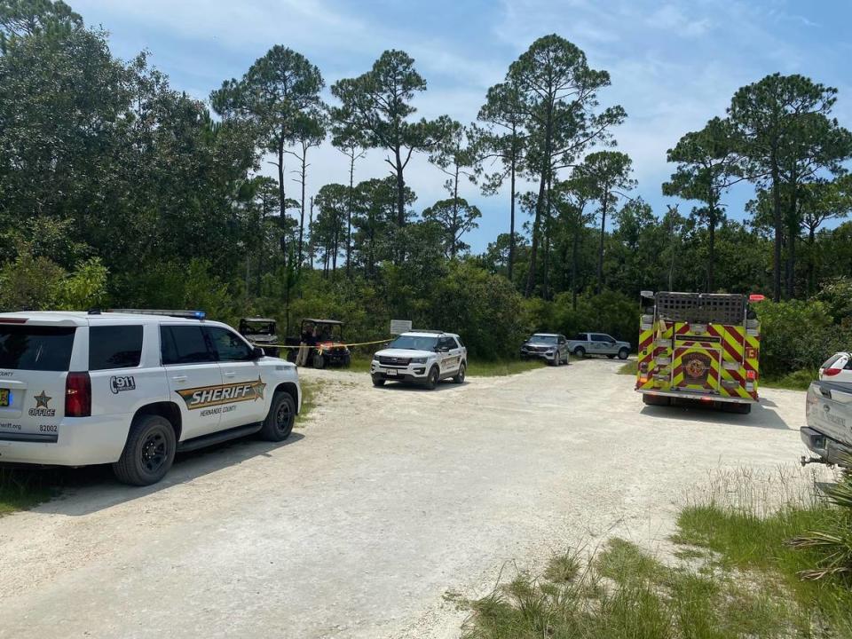 Several members of the International Underwater Cave Rescue and Recovery (IUCRR) responded to the scene to attempt a recovery mission for the second diver. These highly specialized cave divers entered the water and began the search for the second diver.