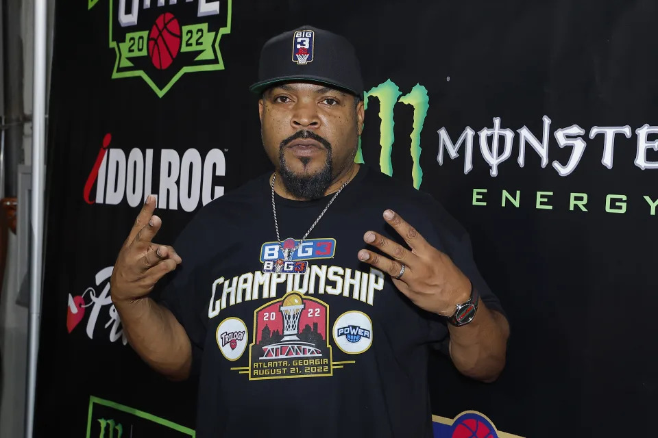 Ice Cube At BIG 3 Championship