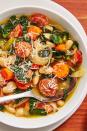 <p>A good, hearty <a href="https://www.delish.com/uk/cooking/recipes/g28794441/vegetable-soup/" rel="nofollow noopener" target="_blank" data-ylk="slk:soup;elm:context_link;itc:0;sec:content-canvas" class="link ">soup</a> is one of our favourite ways to warm up in the colder months. And this Slow Cooker Sausage and White Bean Soup will do that perfectly.</p><p>Get the <a href="https://www.delish.com/uk/cooking/recipes/a29794477/slow-cooker-sausage-and-white-bean-soup-recipe/" rel="nofollow noopener" target="_blank" data-ylk="slk:Slow Cooker Sausage and White Bean Soup;elm:context_link;itc:0;sec:content-canvas" class="link ">Slow Cooker Sausage and White Bean Soup</a> recipe.</p>