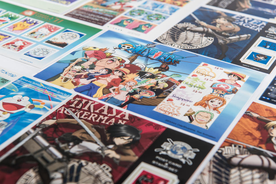 Anime X Stamps exhibition