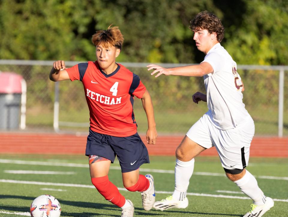 The Roy C. Ketcham boys soccer team upset Arlington on Oct. 11, earning their first win against the rival since 2018.