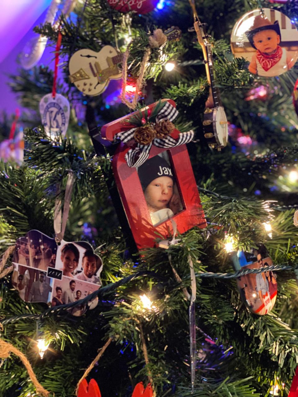 Photos from JD Shelburne’s Christmas tree.