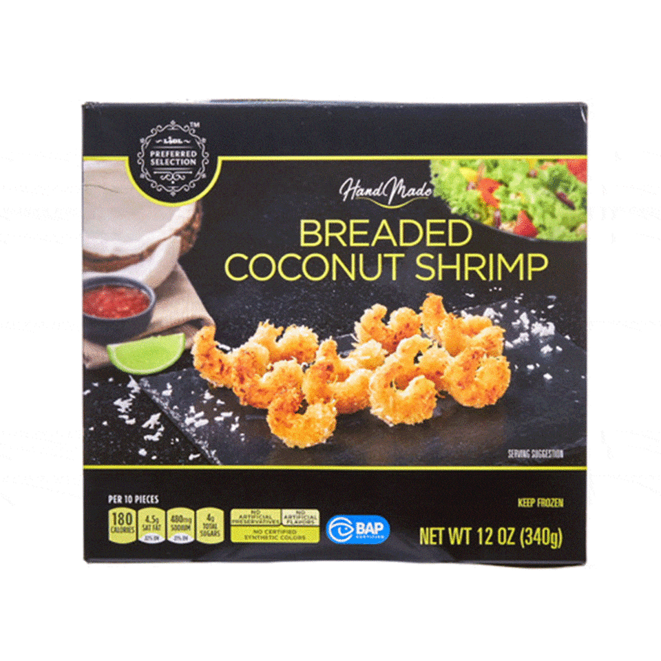 Breaded Coconut Shrimp