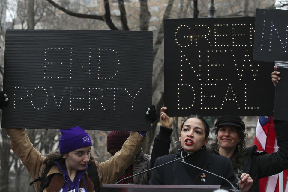 Alexandria Ocasio-Cortez says system that allows billionaires is ‘immoral’ after telling Stephen Colbert 'I give zero f****'