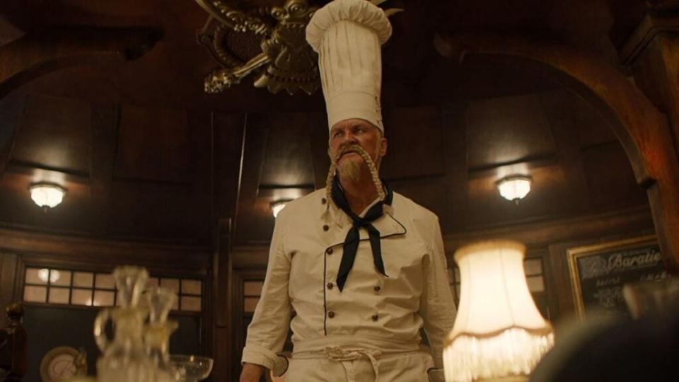 Craig Fairbrass as Zeff in Season One of "One Piece" (Photo credit: Netflix)