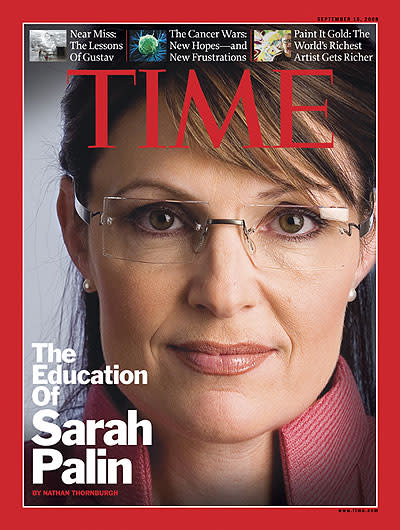 Sarah Palin’s TIME magazine cover