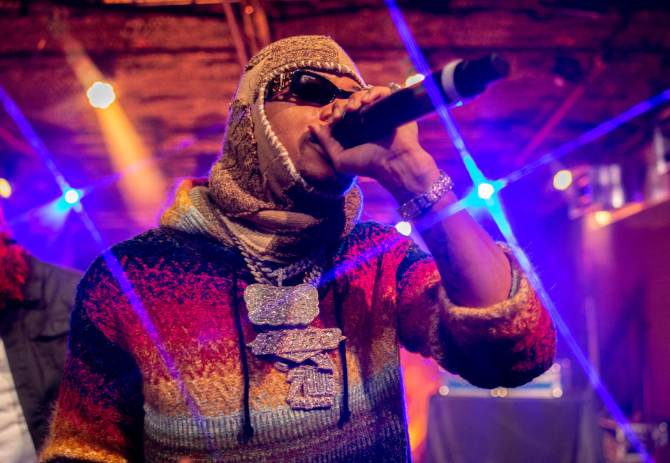 Lil Migo at the VIBE x Def Jam "Hip-Hop's Next & Now" SXSW Concert