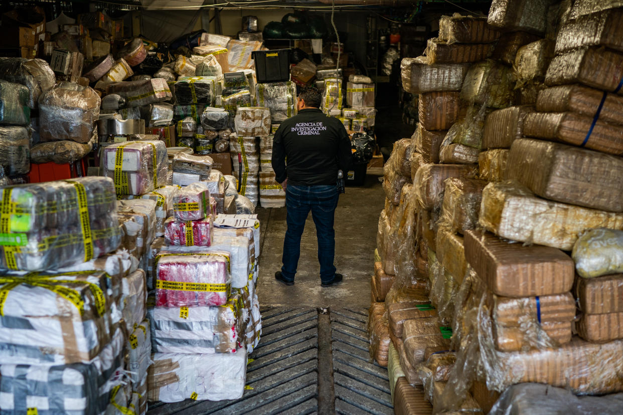 Fentanilo incautado en Ensenada, Baja California, en octubre del año pasado. (Salwan Georges/The Washington Post via Getty Images)