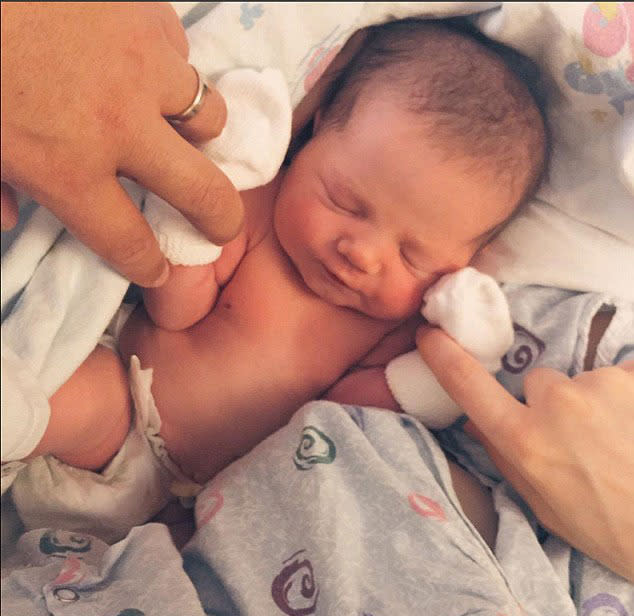 Coco Rocha welcomes baby girl Ioni