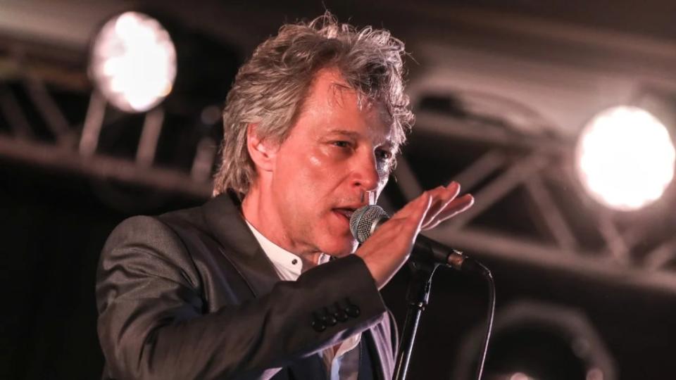 Jon Bon Jovi performing at Cannes Lions 2018