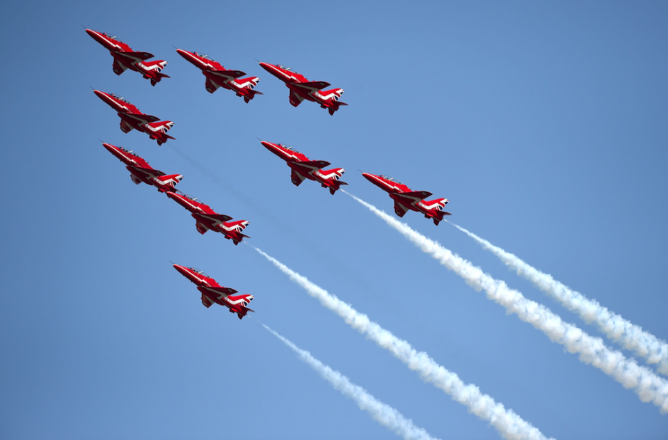 <em>Mr Stark joined the Red Arrows in November (PA/file pic)</em>