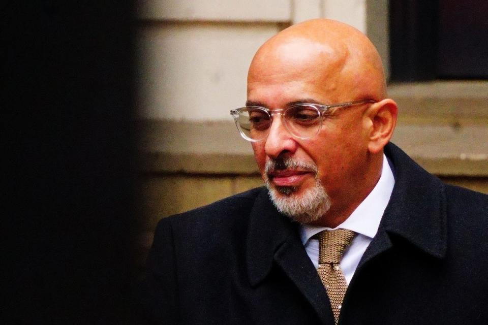 Nadhim Zahawi is facing calls to resign over the storm about his tax affairs  (PA Wire)