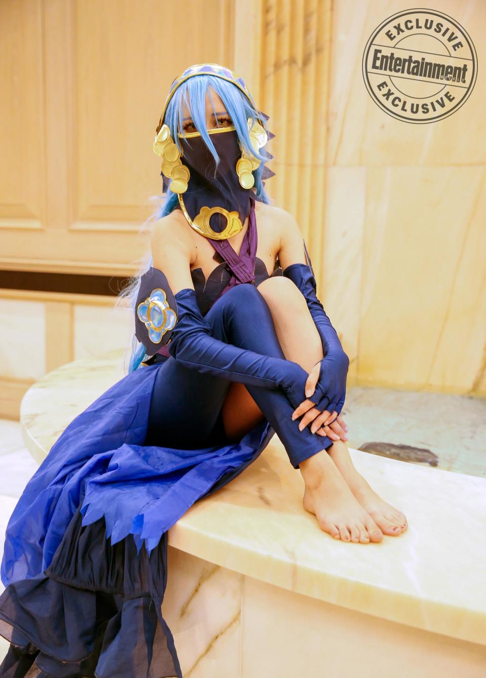 Azura: Lady of Ballads from Fire Emblem Fates cosplayer