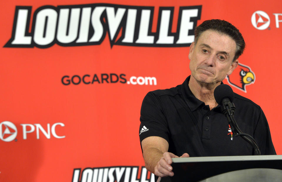 Could Louisville end up getting the so-called death penalty for what happened under Rick Pitino’s watch? (AP)