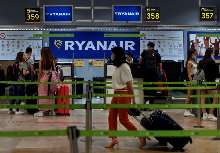 Die Fluggesellschaft Ryanair ist vor dem Europäischen Gerichtshof (EuGH) mit einer Klage gegen spanische Coronahilfen für Unternehmen gescheitert. (OSCAR DEL POZO)