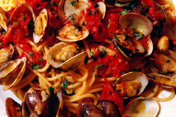 seafood pasta italy