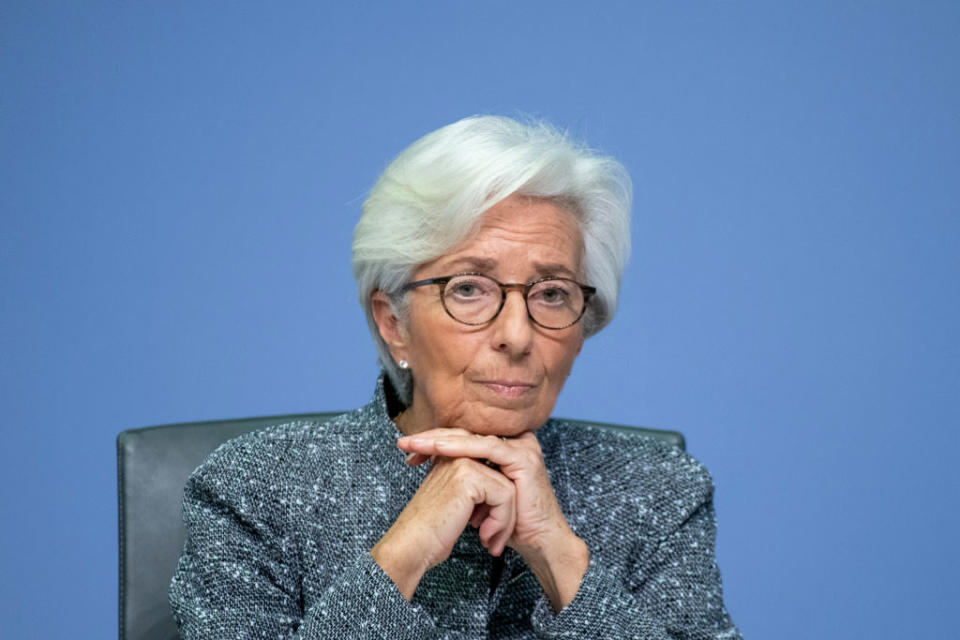 Seit November 2019 führt die Französin Christine Lagarde die Europäische Zentralbank. Sie folgte auf den Italiener Mario Draghi. - Copyright: Thomas Lohnes/Getty Images