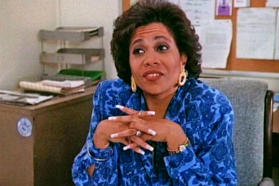 Denise Dowse as Principal Teasley on Beverly Hills 90210