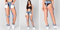 <p>In case you forgot how much of a wild ride 2018 has been, let me remind you of thong jeans. Back <a rel="nofollow noopener" href="https://www.harpersbazaar.com/fashion/trends/a20126810/thong-jeans-for-sale/" target="_blank" data-ylk="slk:in the spring;elm:context_link;itc:0;sec:content-canvas" class="link ">in the spring</a>, LA-based brand <a rel="nofollow noopener" href="https://carmardenim.com/products/extreme-cut-out-jean?variant=12236084871253" target="_blank" data-ylk="slk:Carmar Denim;elm:context_link;itc:0;sec:content-canvas" class="link ">Carmar Denim</a> unveiled a pair of ultra-distressed jeans that somehow instantly sold out. It's unclear how many of the jeans were produced, but an online waitlist to buy the $168 jeans-which are actually just the seams of jeans-quickly accrued. </p>