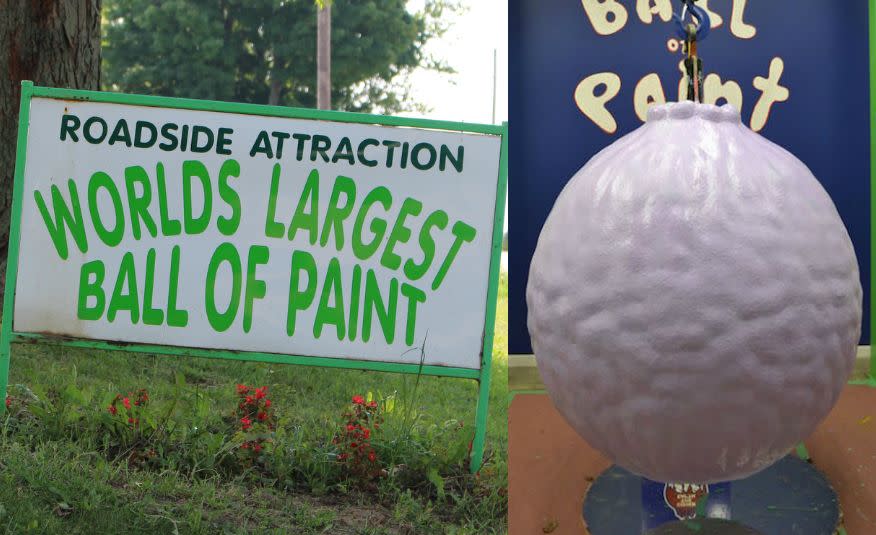 World’s Largest Ball of Paint