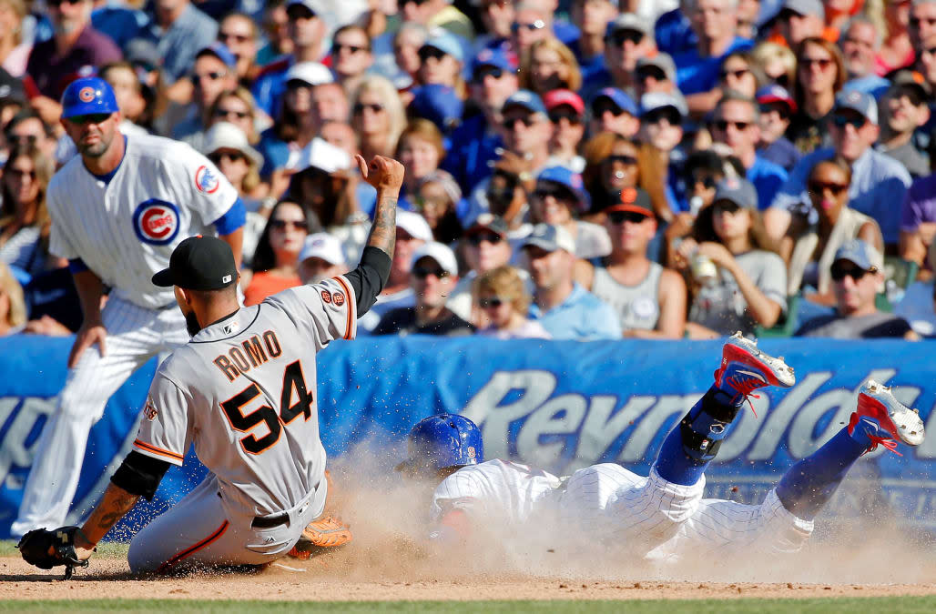 San Francisco Giants v Chicago Cubs