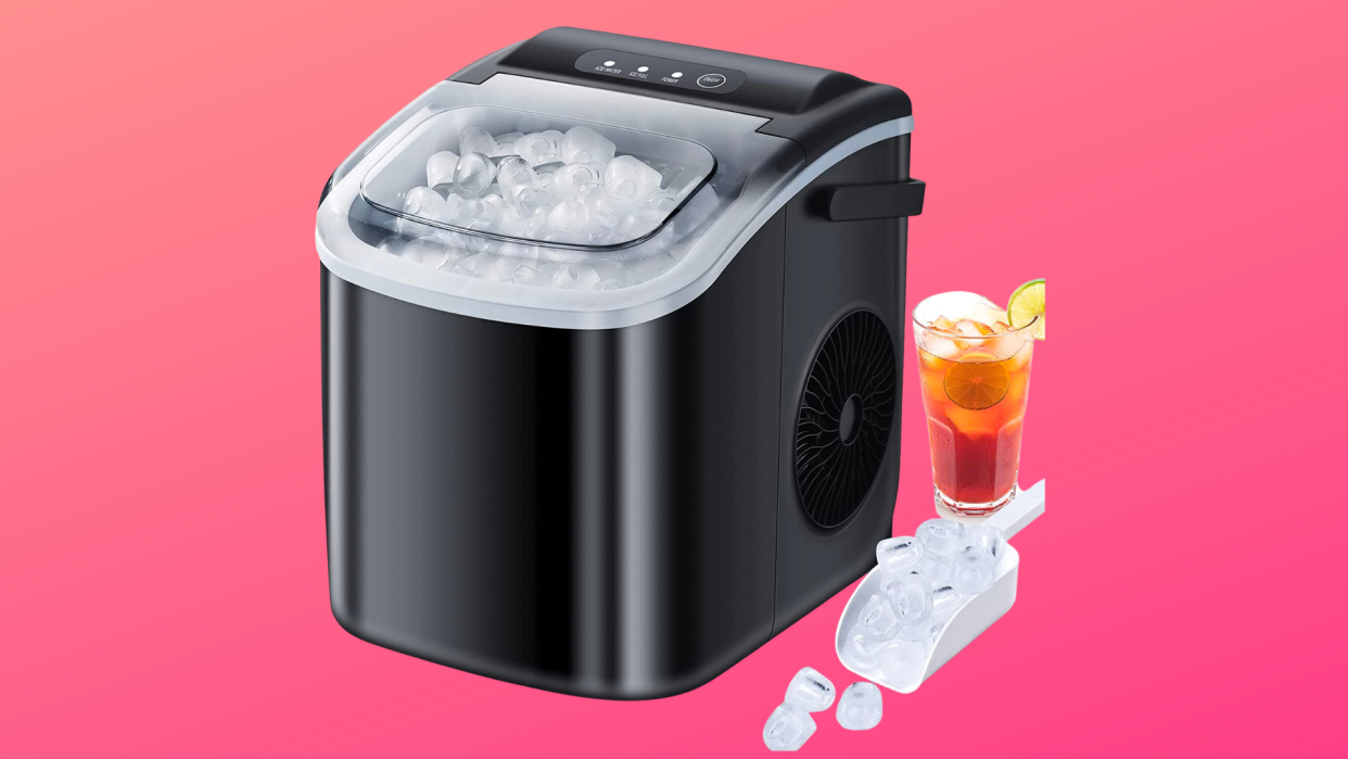Get ice on demand with this easy to use ice maker. (Photo: Amazon)