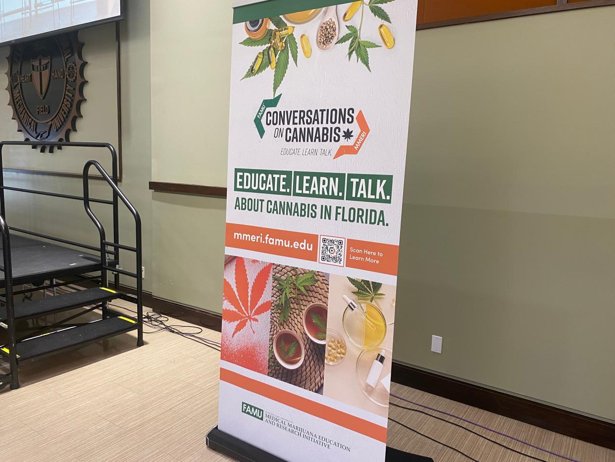 FAMU MMERI hosts a forum event Friday, April 19, 2024.