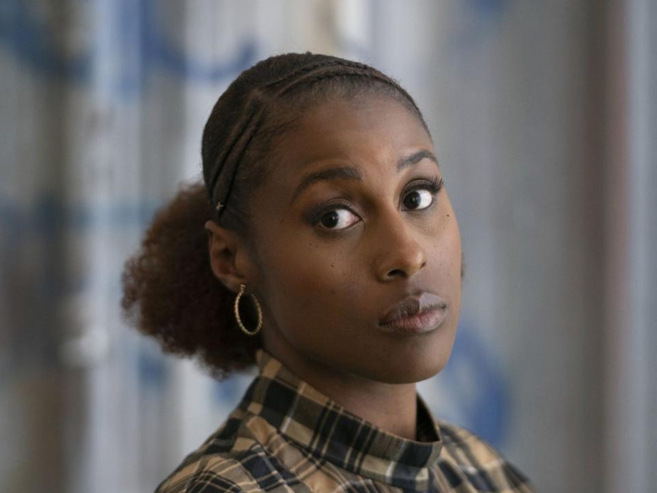 Issa Rae in HBO series ‘Insecure’, which is available to stream on Netflix in the US (HBO)